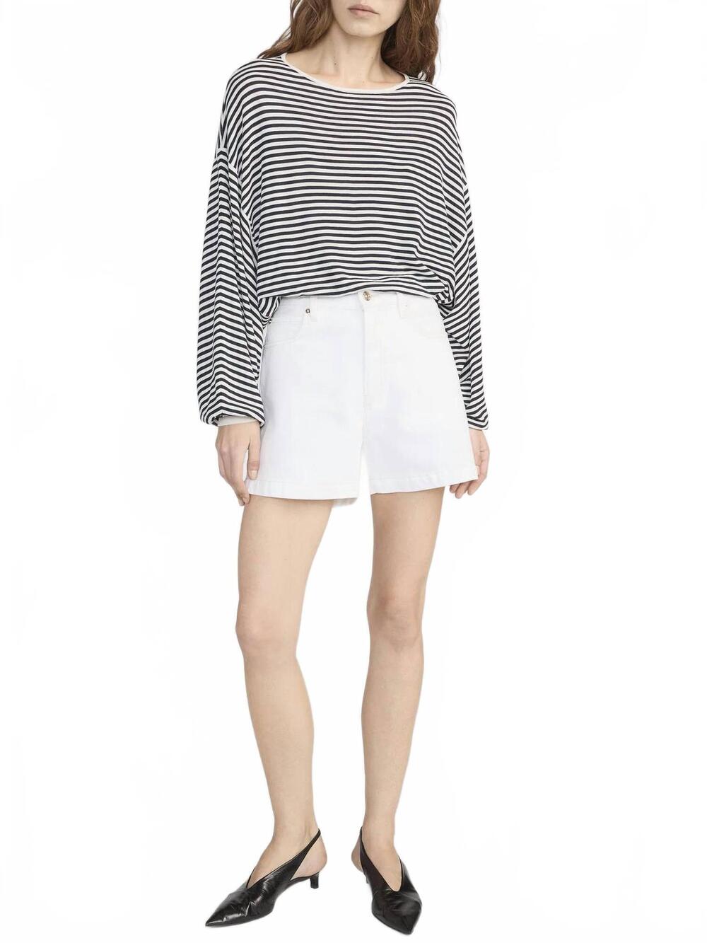 NEW FRAME everyday shorts in au natural clean